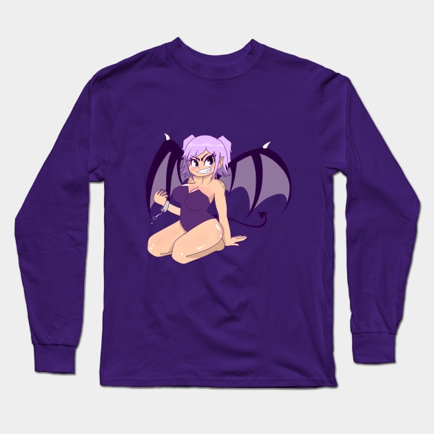 Demon Tsyumi Long Sleeve T-Shirt by RyuuKyoto